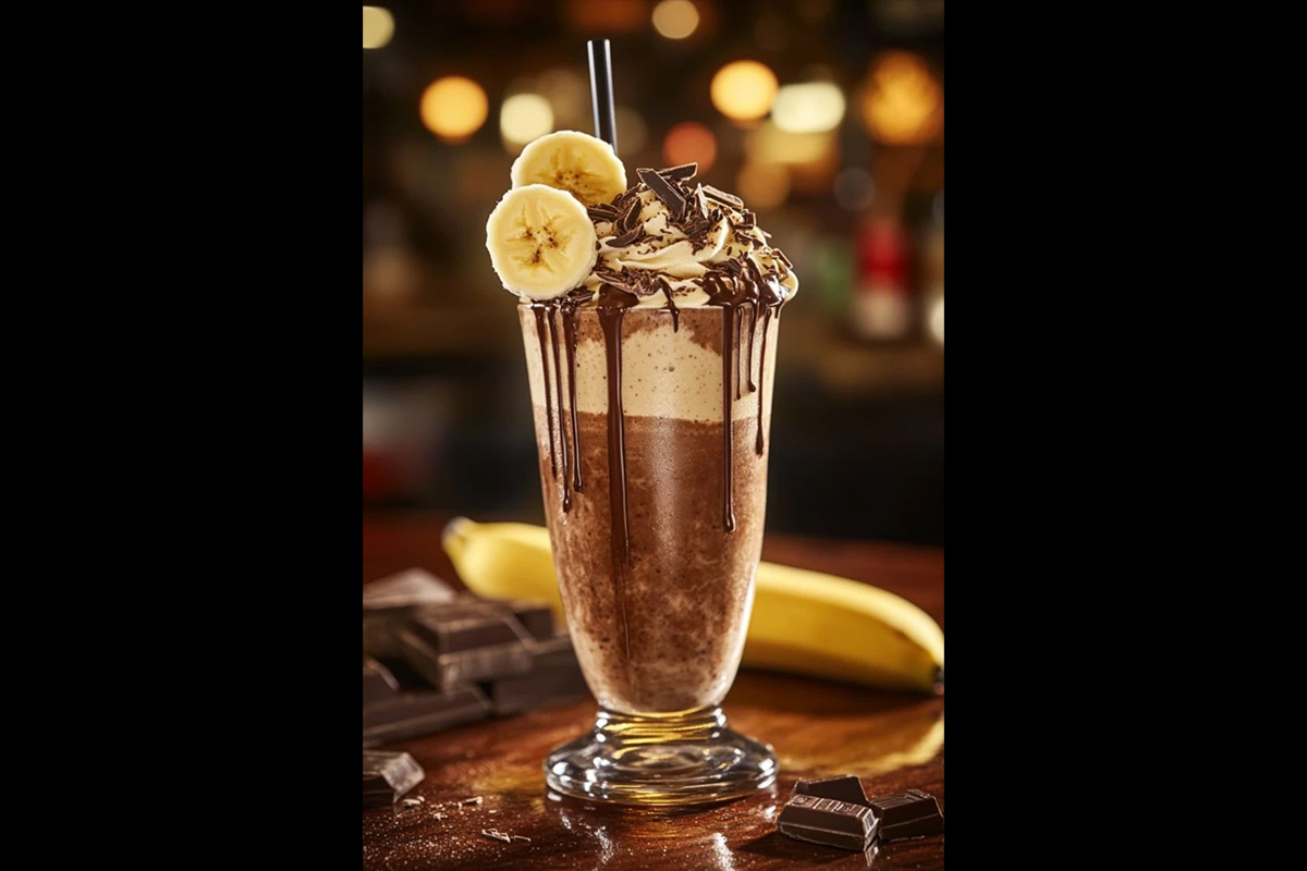 Chocolate & Banana Milkshake